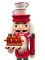 Wizardi; Gingerbread Cookie Tray Christmas Wooden Nutcracker 10 in by Wizardi F07AM9-13-XC4617C; Category:Christmas Nutcrackers; Image:6